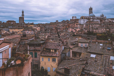 View of buildings in city