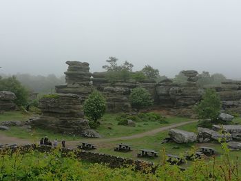 Old ruins against sky