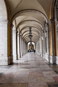 Corridor of building