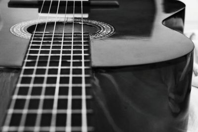 Close-up of guitar