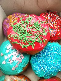 Close-up of multi colored candies