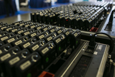 Close-up of computer keyboard