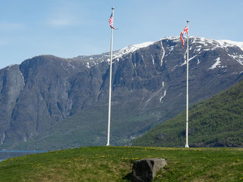 Spring in a norwegian fjörd