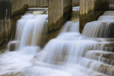 View of waterfall