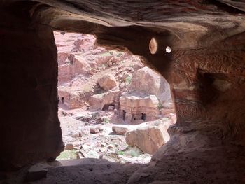 View of cave