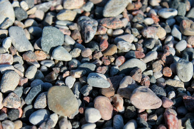 Full frame shot of stones