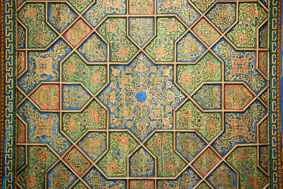 Full frame shot of multi colored pattern