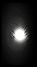 Low angle view of sunset