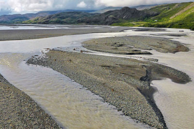 Scenic view of lake