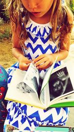 Young woman looking away