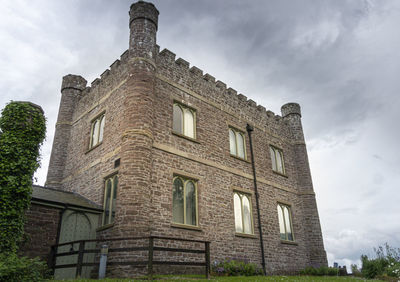 Abergavenny castle, wales, uk