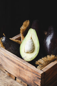 Close-up of bread on table