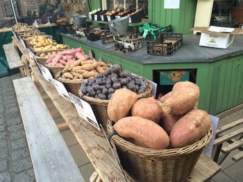 Vegetables for sale