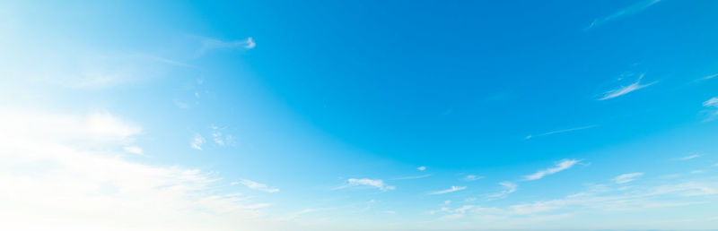 Low angle view of blue sky