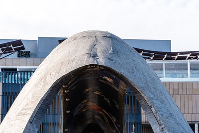 Low angle view of building against sky