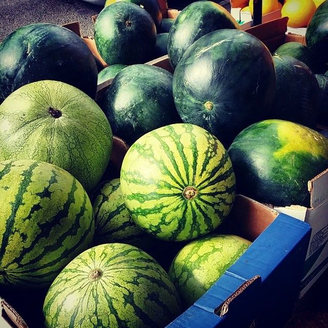 food and drink, food, healthy eating, fruit, freshness, abundance, green color, large group of objects, for sale, still life, market, variation, retail, market stall, indoors, choice, vegetable, organic, high angle view, arrangement