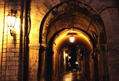 Illuminated archway