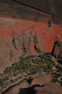 High angle view of mountain