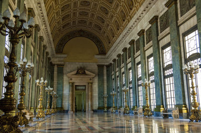 Interior of historic building