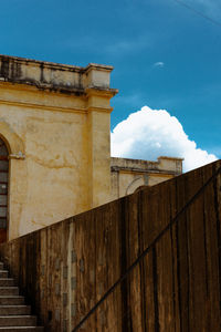 Low angle view of building against sky