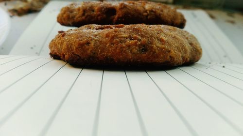 Close-up of cookies