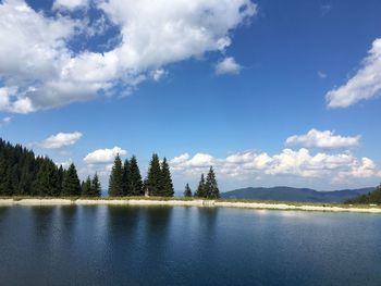 Scenic shot of calm lake