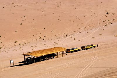 Scenic view of desert