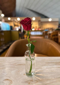 Close-up of drink on table