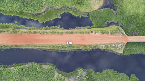 Scenic view of agricultural field