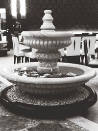 Fountain in front of temple