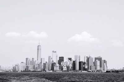 View of skyscrapers against sky