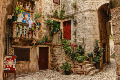 Building exterior with buildings in background