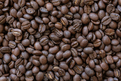 Full frame shot of coffee beans