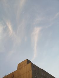 Low angle view of building against sky