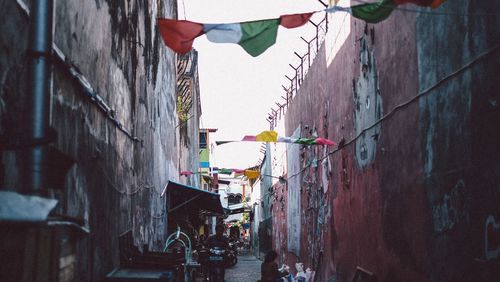 Street amidst buildings in city