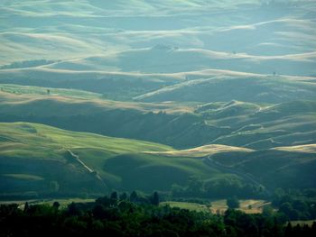 Aerial view of landscape