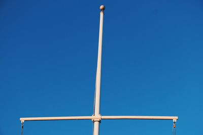 Low angle view of blue sky