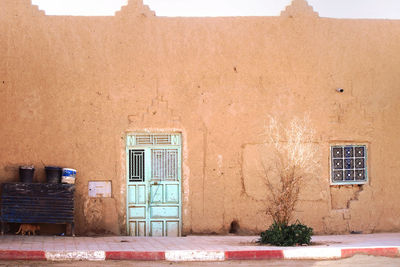 Exterior of old building