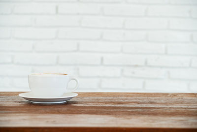 Close-up of coffee on table