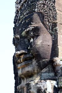 Close-up of buddha statue