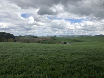 Scenic view of rural landscape