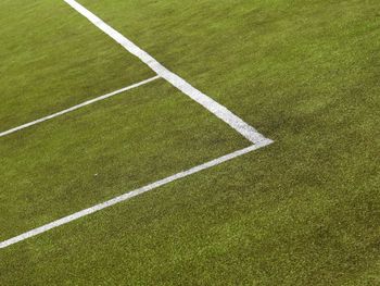 Full frame shot of tennis court