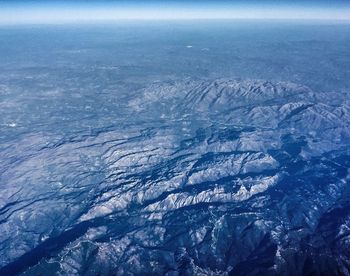 Aerial view of landscape