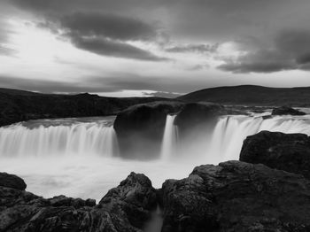 Goðafoss waterfall