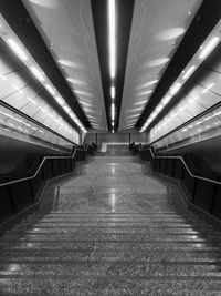 Interior of subway station