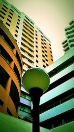 Low angle view of building against sky
