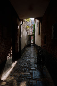 Street amidst buildings