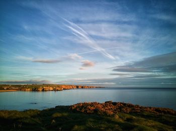 Scenic view of sea and sky