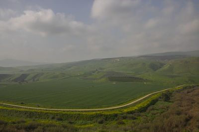 Naharayim or baqoura is a site in jordan