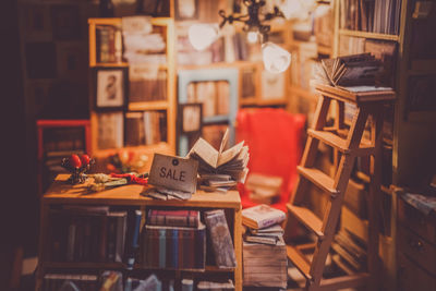 Books in shelf